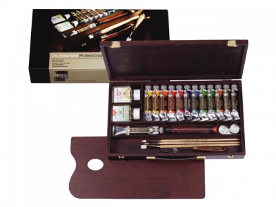 Rembrandt oil colour box Professional